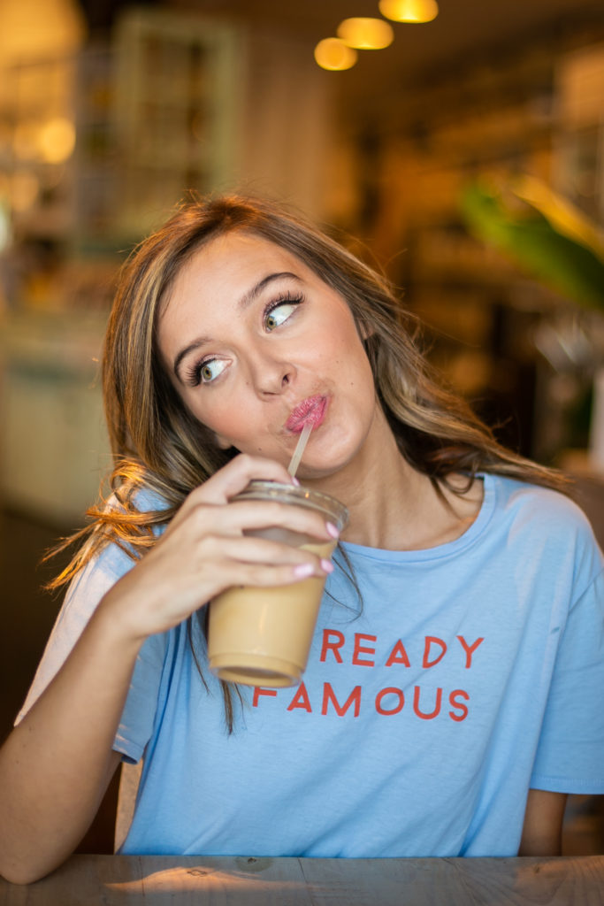 brand photography, coffee shop shoot