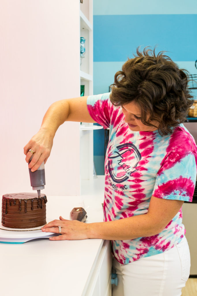 brand photography, bakery owner