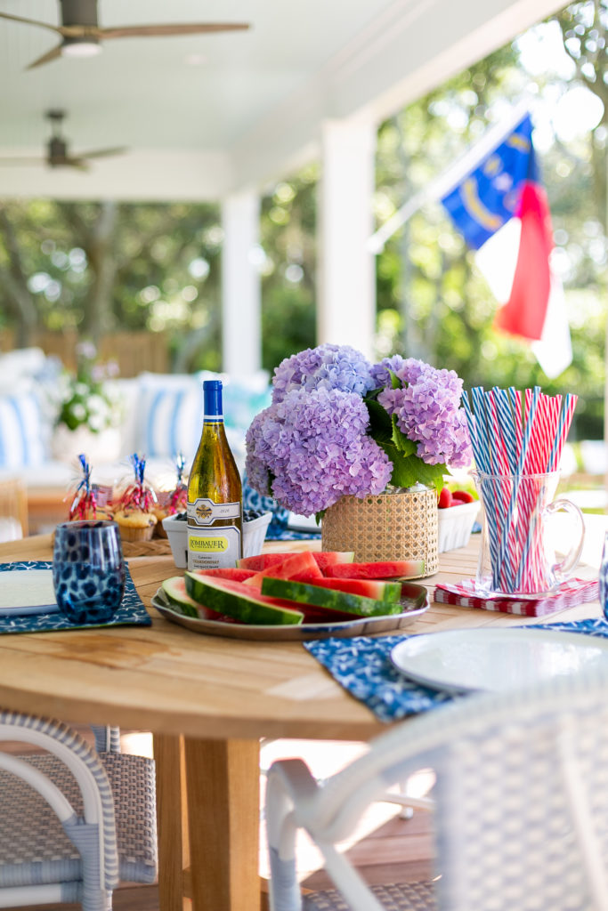 southern living 4th of july porch
